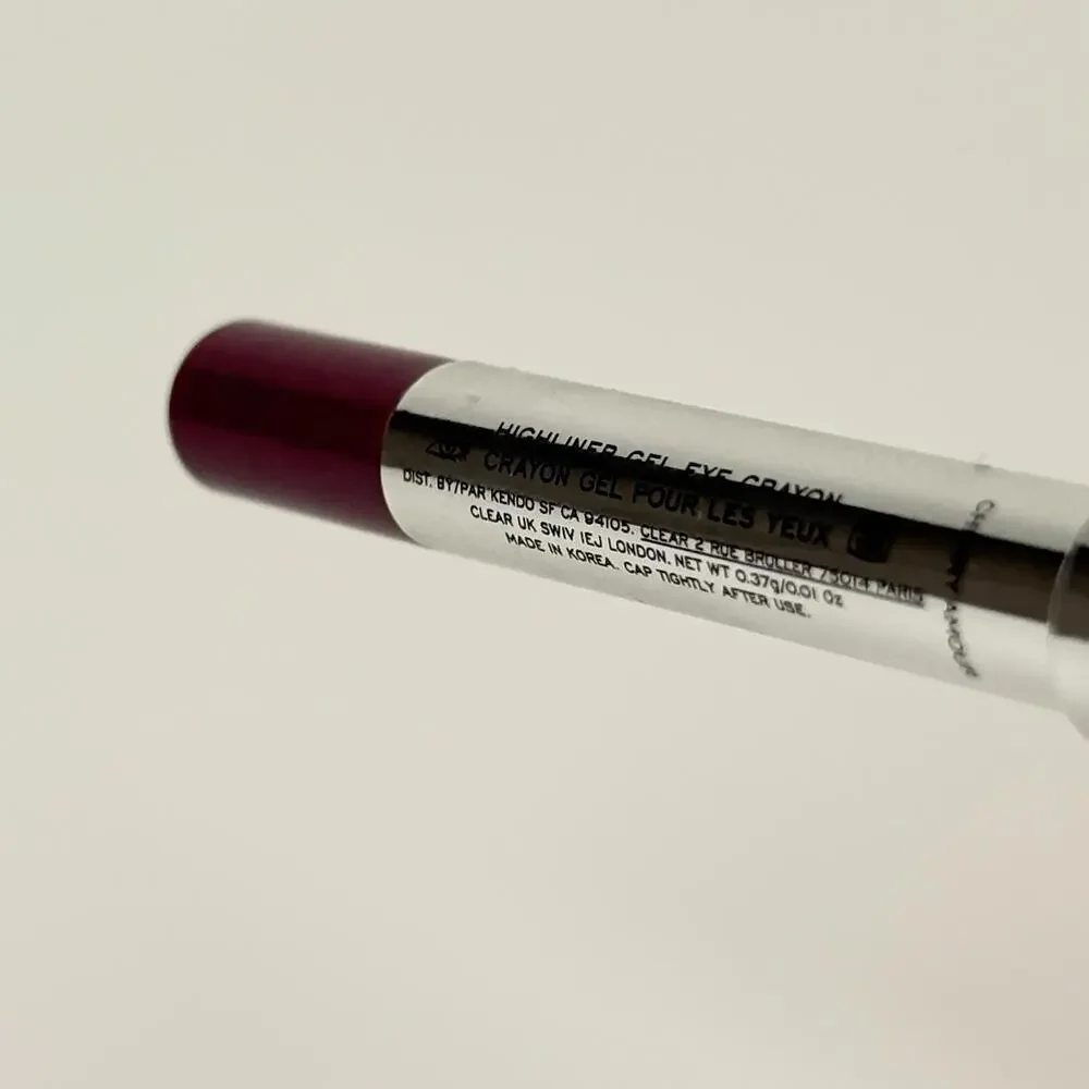 MARC JACOBS Set 3x Highliner Eyeliner Gel Eye Crayon Liner Cherry‎ On Taupe